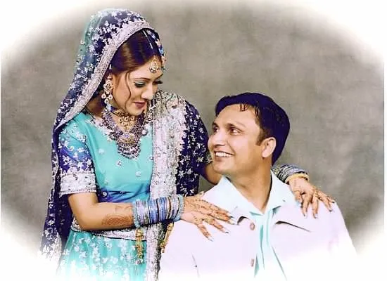Nida and Raj wedding photo
