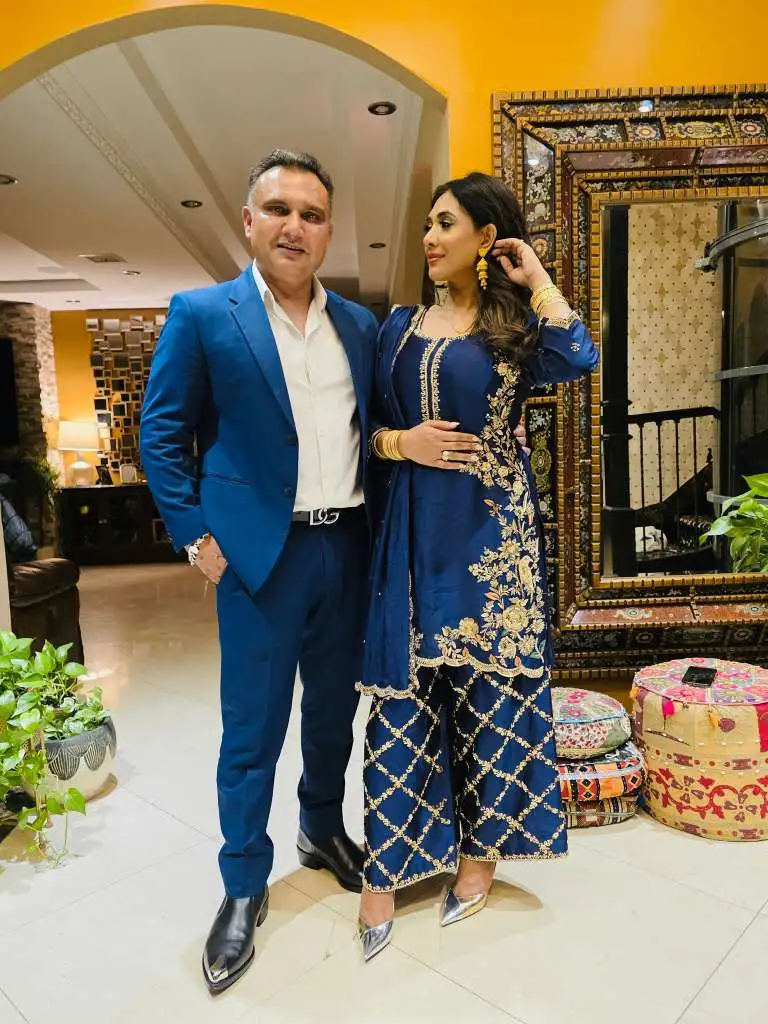 Nida and raj portrait 