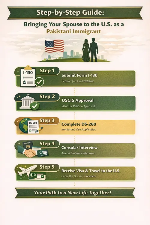 Spouse visa process for USA