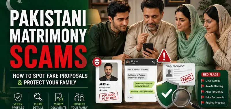 online rishta in pakistan scams