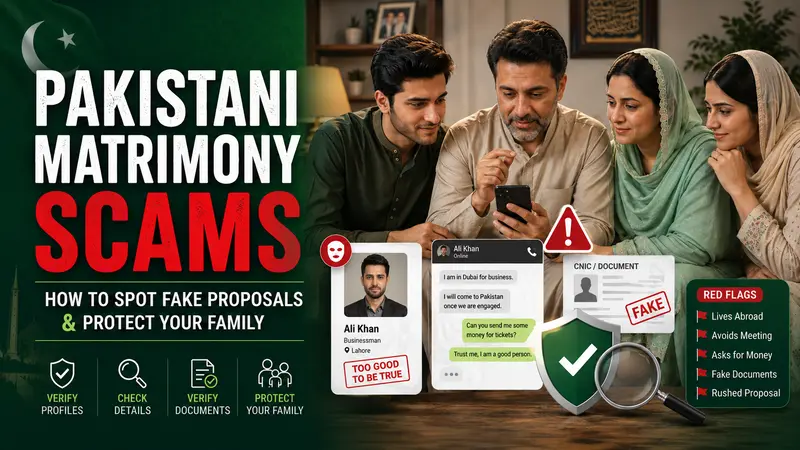 online rishta in pakistan scams